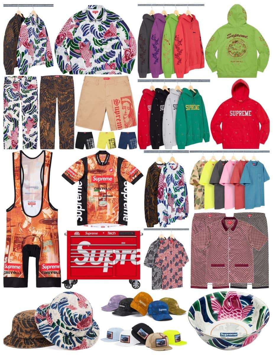 Supreme SS20 Week 14 Droplist