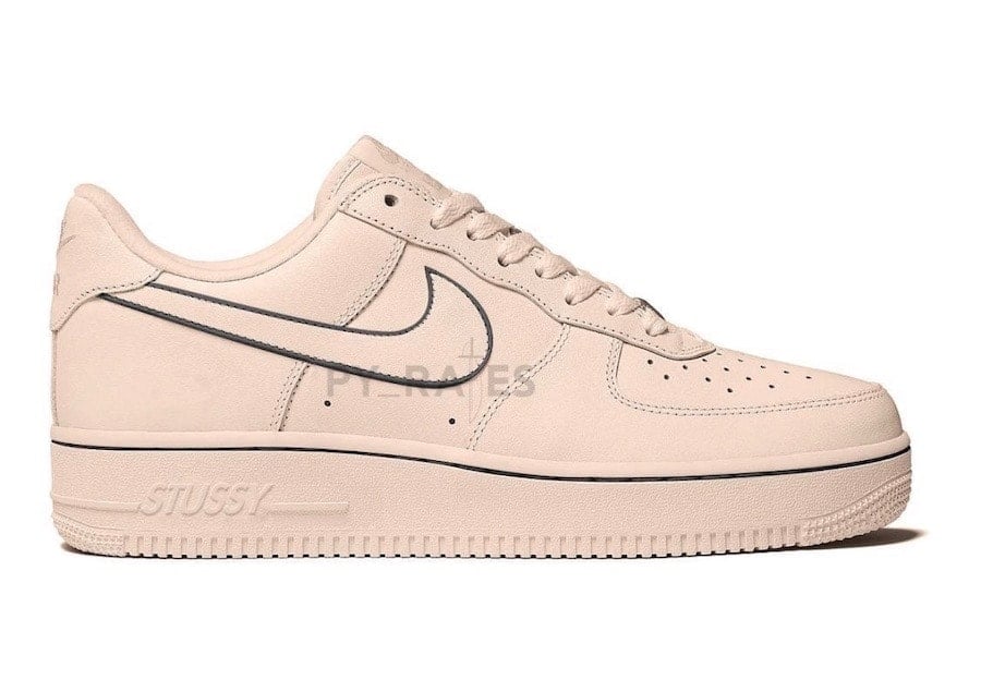 Stussy Nike Air Force 1 Low Fossil Stone