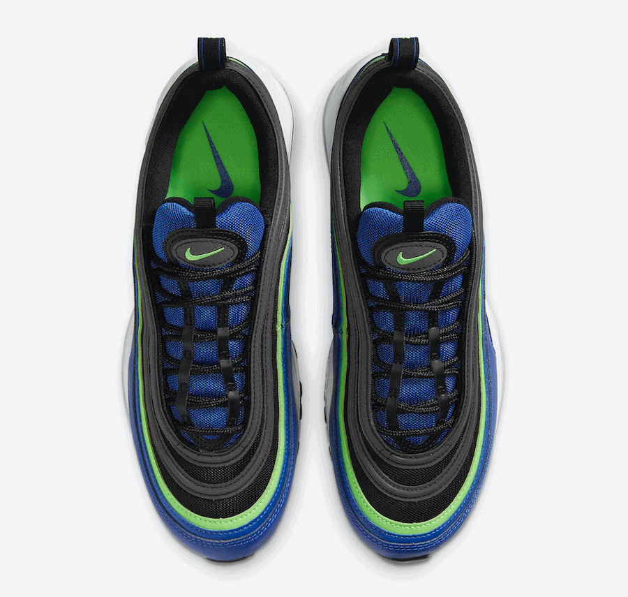 Royal Blue and Neon Cover the Newest Nike Air Max 97