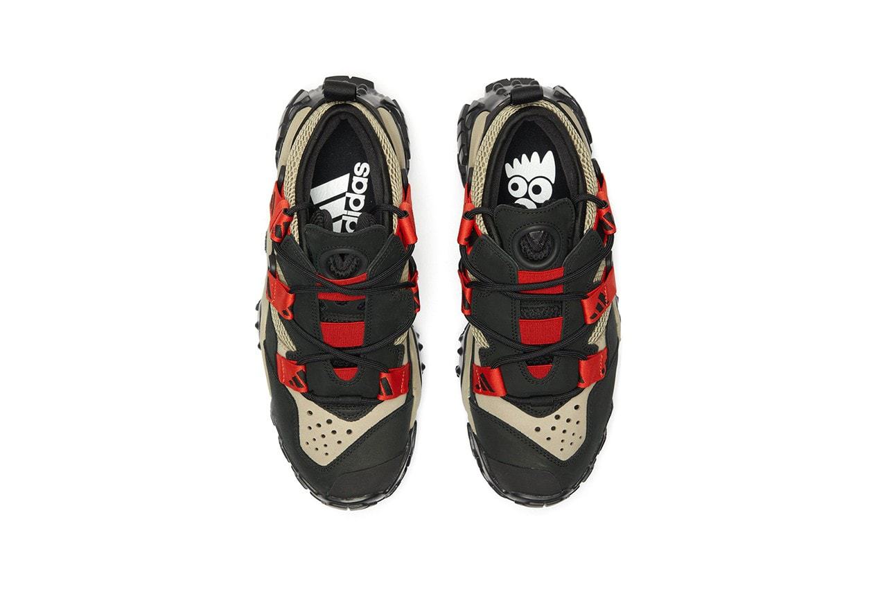 adidas Consortium Fyw Xta Black Red Beige FV2536 Hiking Trail Sneaker