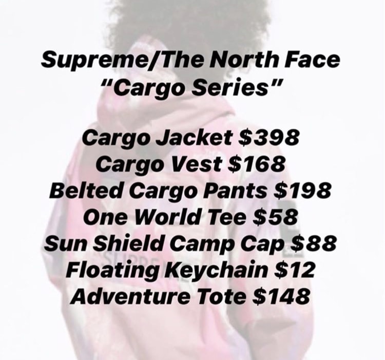 Supreme SS20 Week 13 Droplist