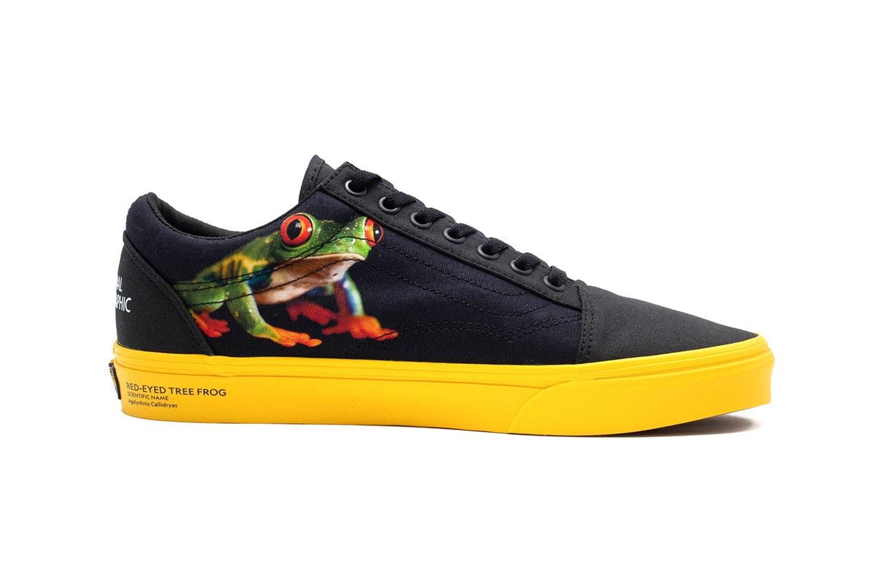 National Geographic Vans Collaboration Slip On Era Authentic Old Skool Sk8 Hi