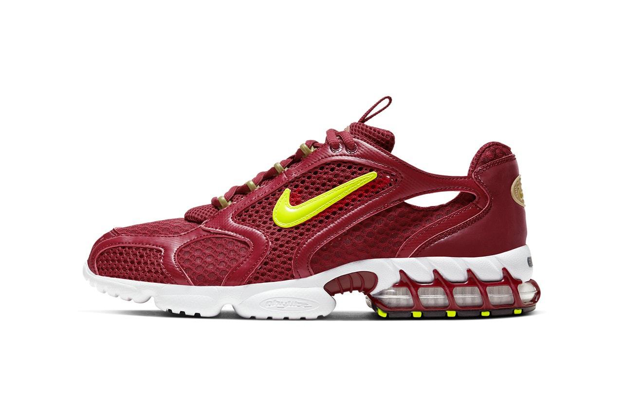 Nike Air Zoom Spiridon Cage 2 Team Red Varsity Royal CJ1288-601 002 Release Date Info