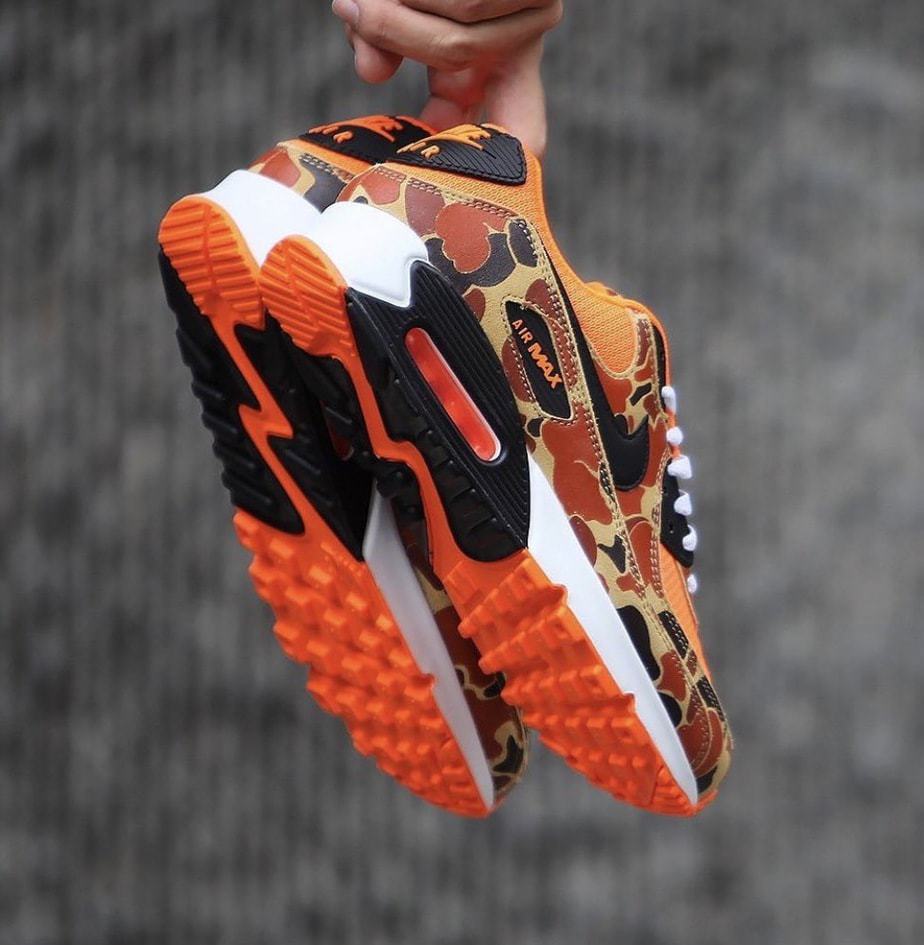 Nike Air Max 90 "Orange Duck Camo"