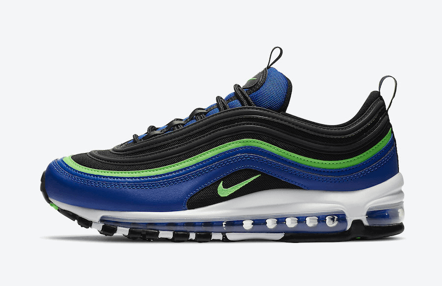 Royal Blue and Neon Cover the Newest Nike Air Max 97