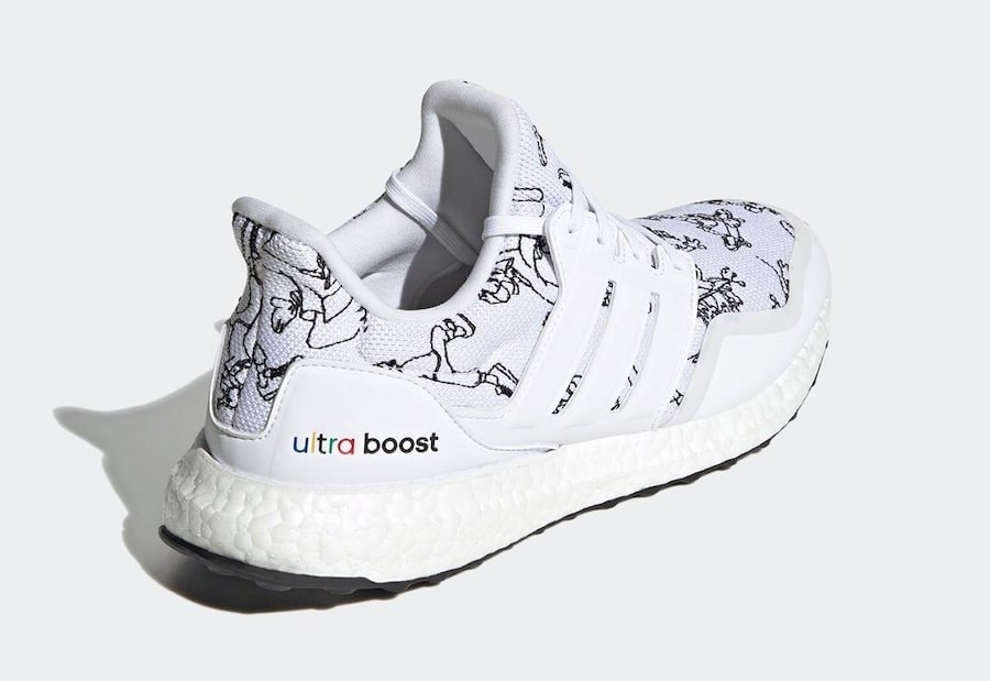 Disney x adidas Ultra Boost “Goofy” Color: Black/Multi