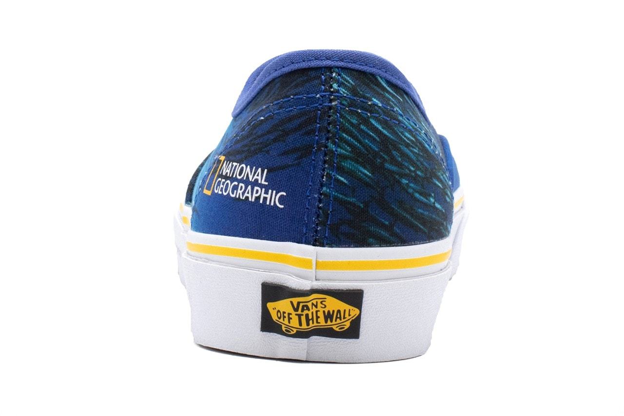 National Geographic Vans Collaboration Slip On Era Authentic Old Skool Sk8 Hi