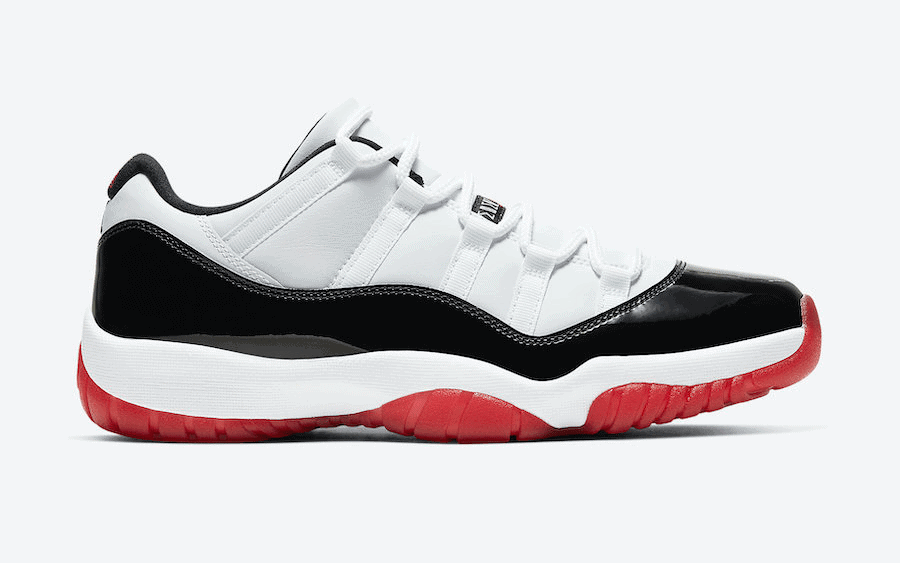 Official Images of the Air Jordan 11 Low "White Bred"