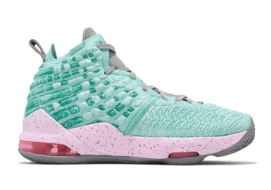 Nike LeBron 17 GS "South Beach" Showcases Tropical Vibes