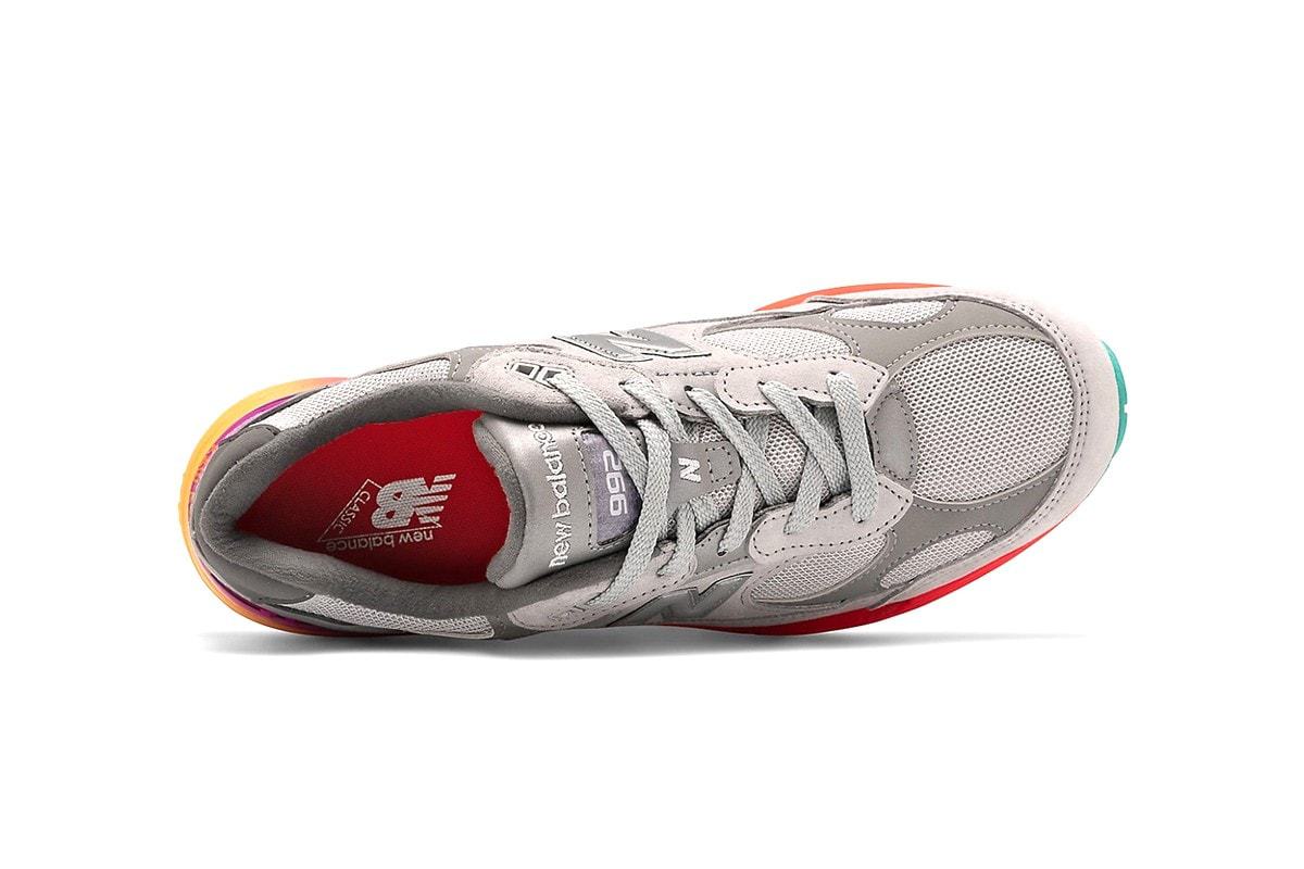 New Balance 992 Multi Color Sole 002