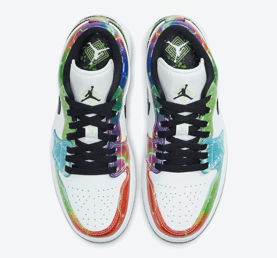 Another Air Jordan 1 Low Surfaces with a "Galaxy" Upper