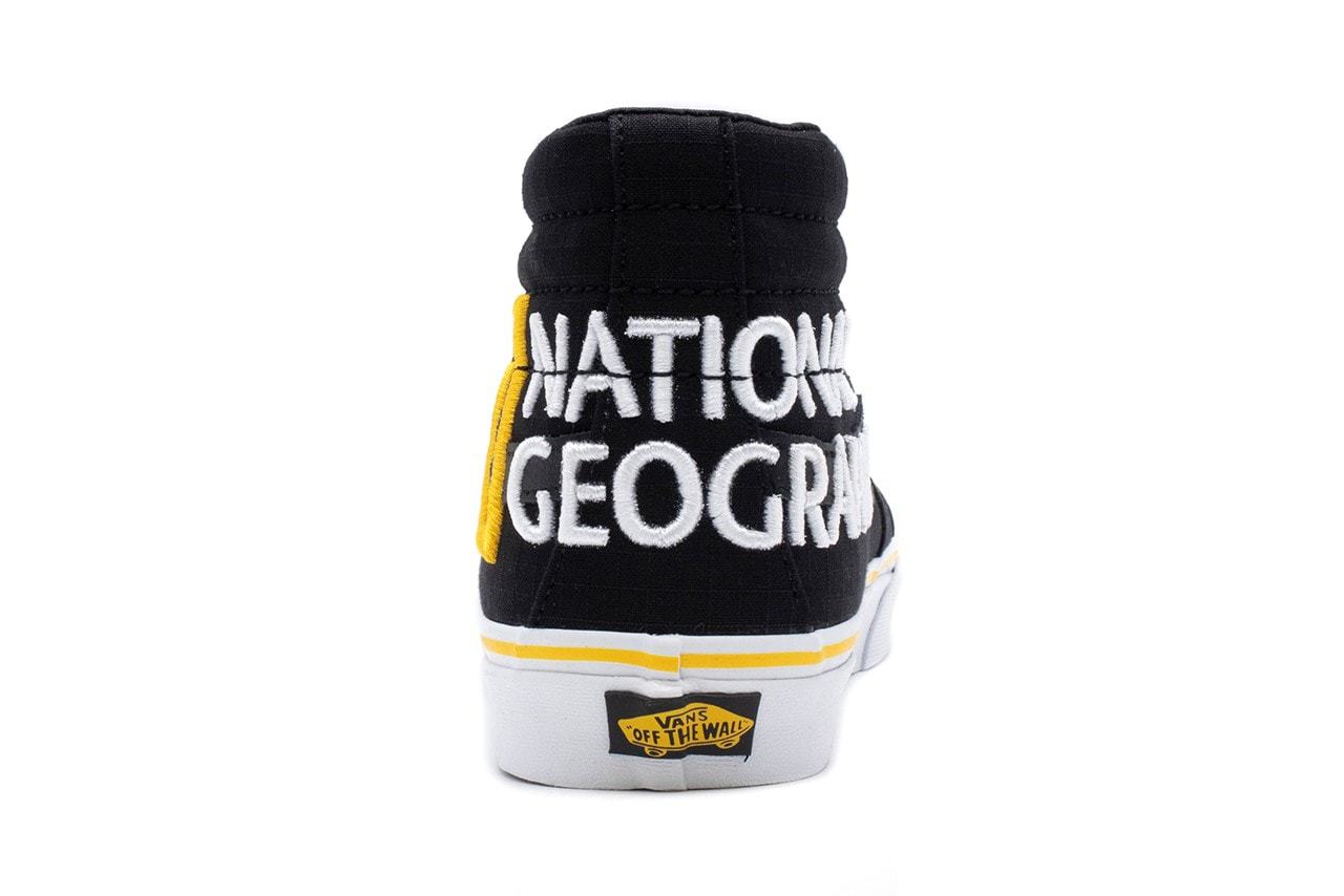 National Geographic Vans Collaboration Slip On Era Authentic Old Skool Sk8 Hi