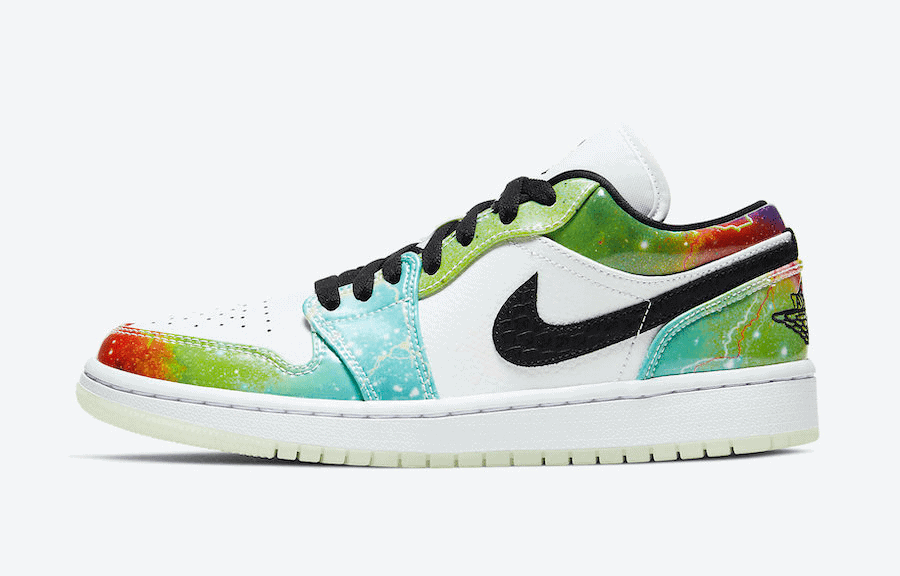 Another Air Jordan 1 Low Surfaces with a "Galaxy" Upper