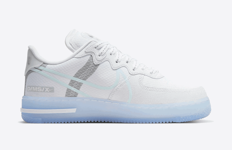 Nike Air Force 1 React will be Featured in "White Ice" Soon