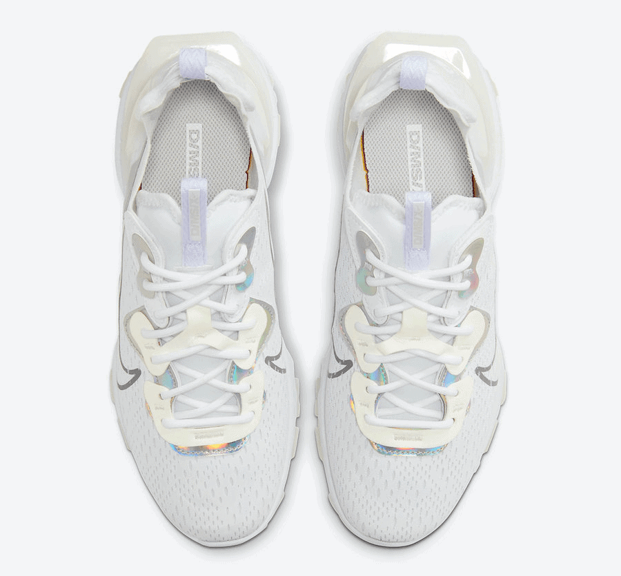 Nike React Vision Essential Featuring "White Iridescent" Next