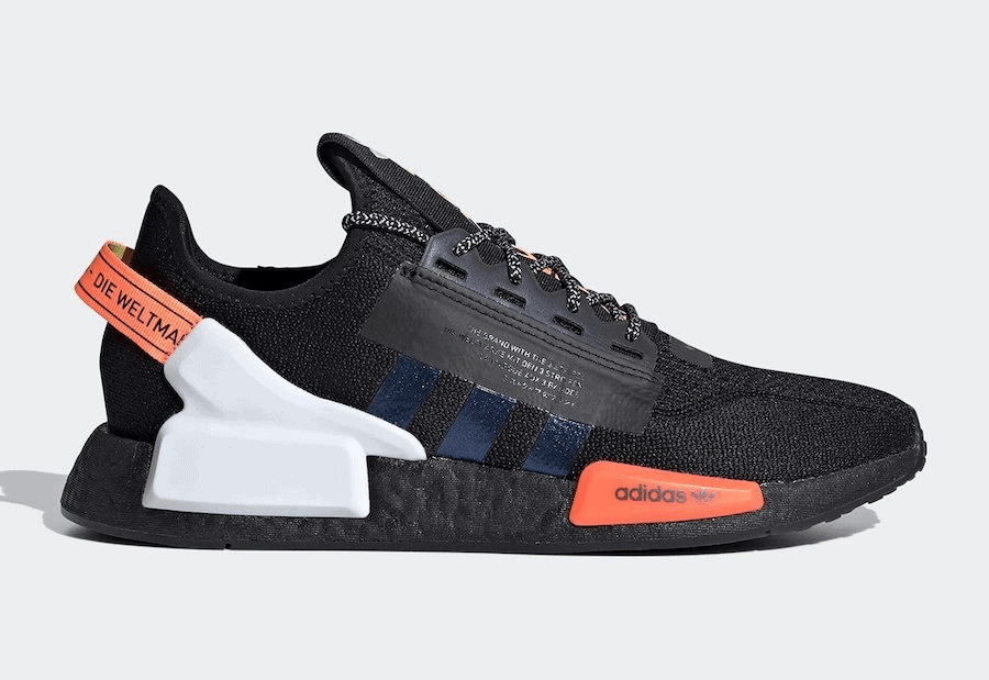 adidas Gives the NMD_R1 V2 Iridescent Three Stripes Branding