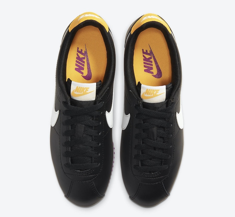 Nike Classic Cortez Featured in a Lakers Themed Colorway