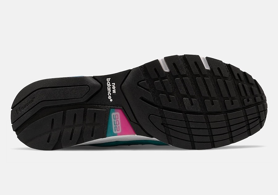 New Balance 992 Black Multi Color