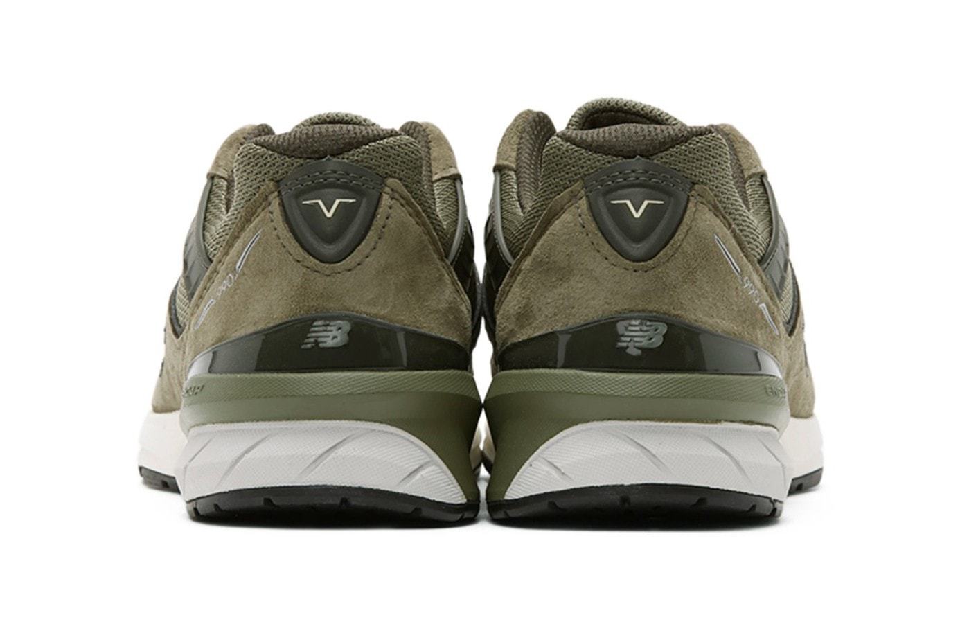 New Balance 990v5 Made In Us Covert Green M990ae5 Release 004