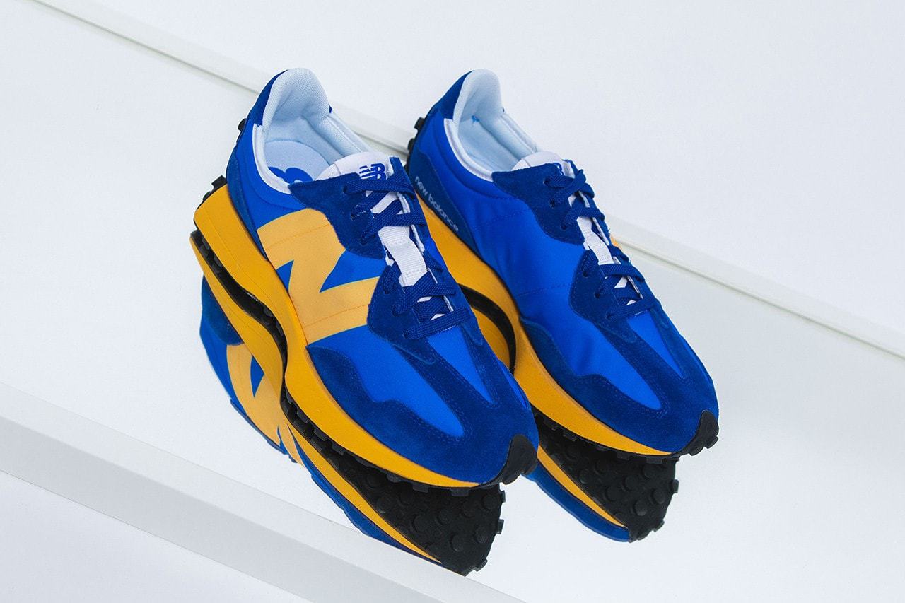 New Balance's Split-Color 327s Return on Their Own
