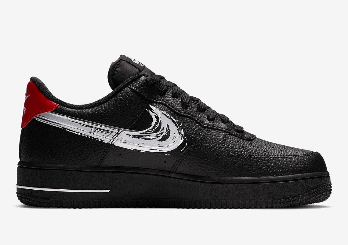 Nike Air Force 1 Low "Brushstroke Swoosh" Pack Releasing Soon