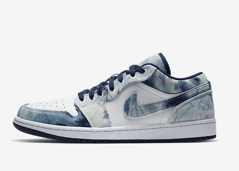 Air Jordan 1 Low Washed Denim
