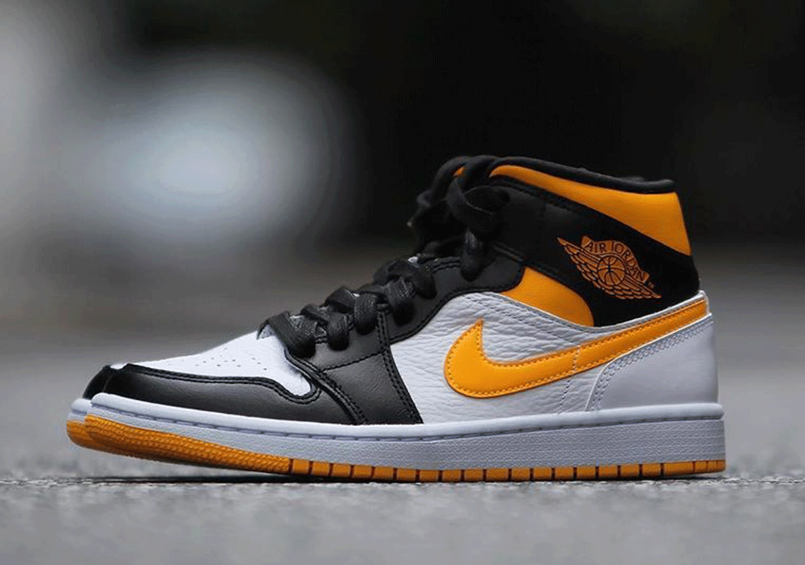 Detailed Look: Air Jordan 1 Mid "Laser Orange"
