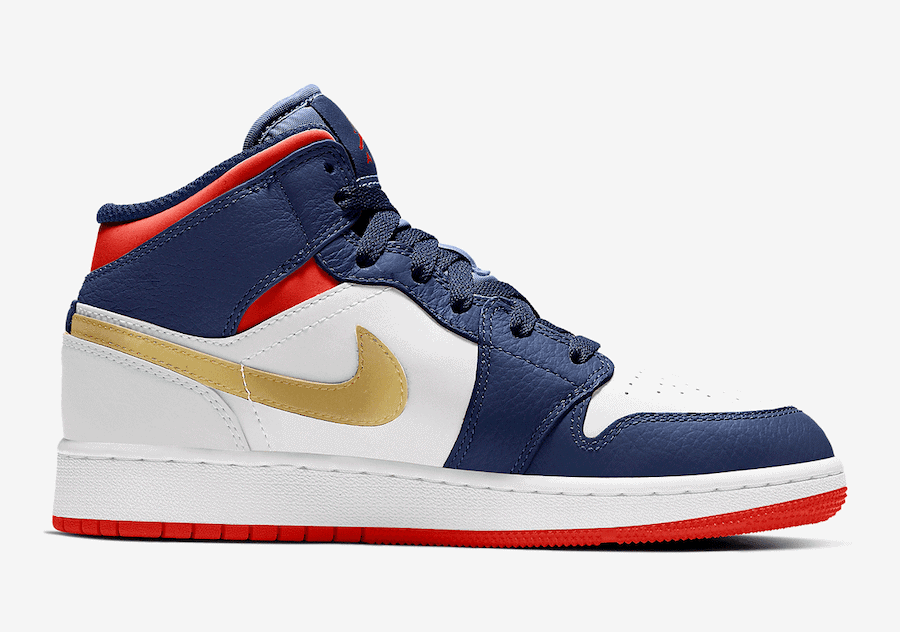 Air Jordan 1 Mid GS "Olympic" for the Kids