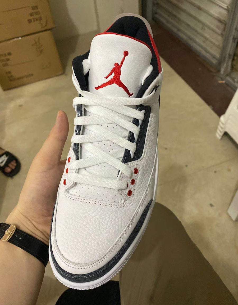 Air Jordan 3 Se Denim Fire Red