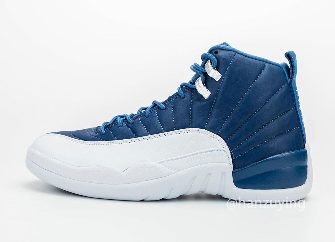Air Jordan 12 Indigo Stone Blue 2020