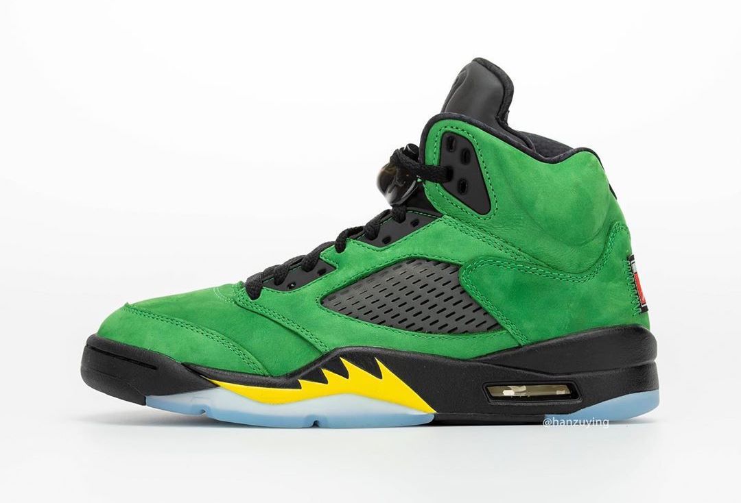 Air Jordan 5 Retro Oregon Ducks
