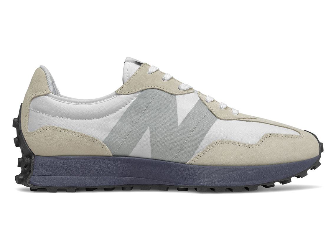 New Balance 327 Grey White