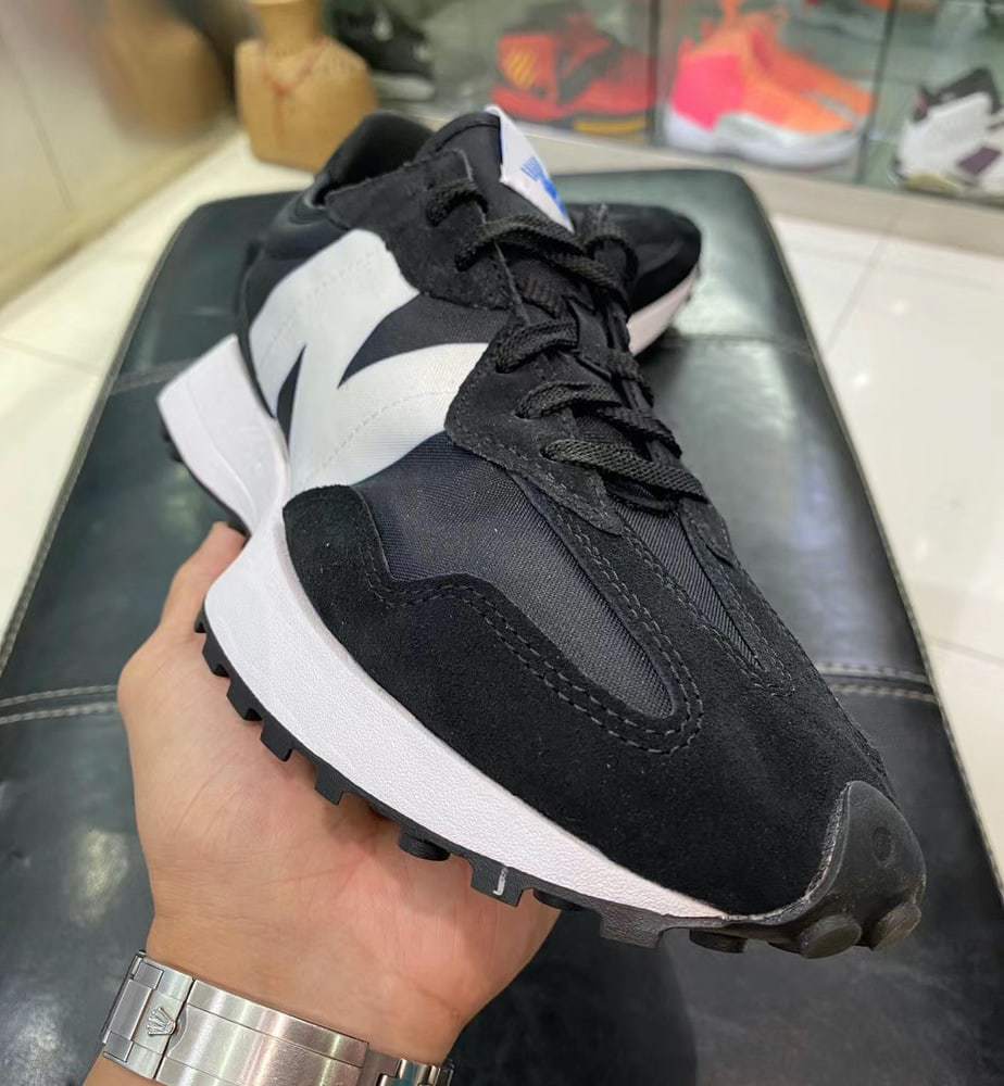 New Balance 327 Black White