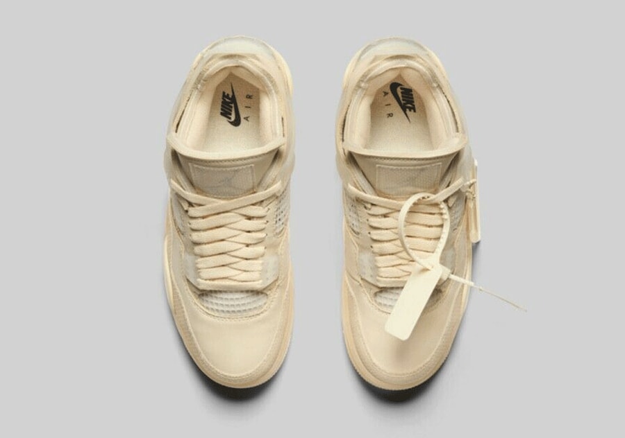 Off-White X Air Jordan 4 Sail Wmns