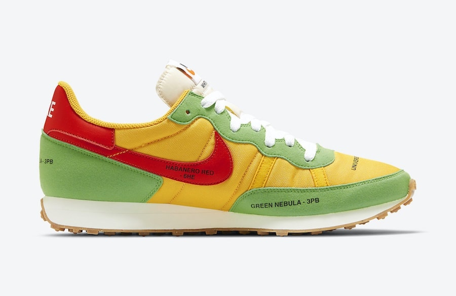 Nike Challenger Og University Gold Habanero Red Green Nebula CZ9072-763