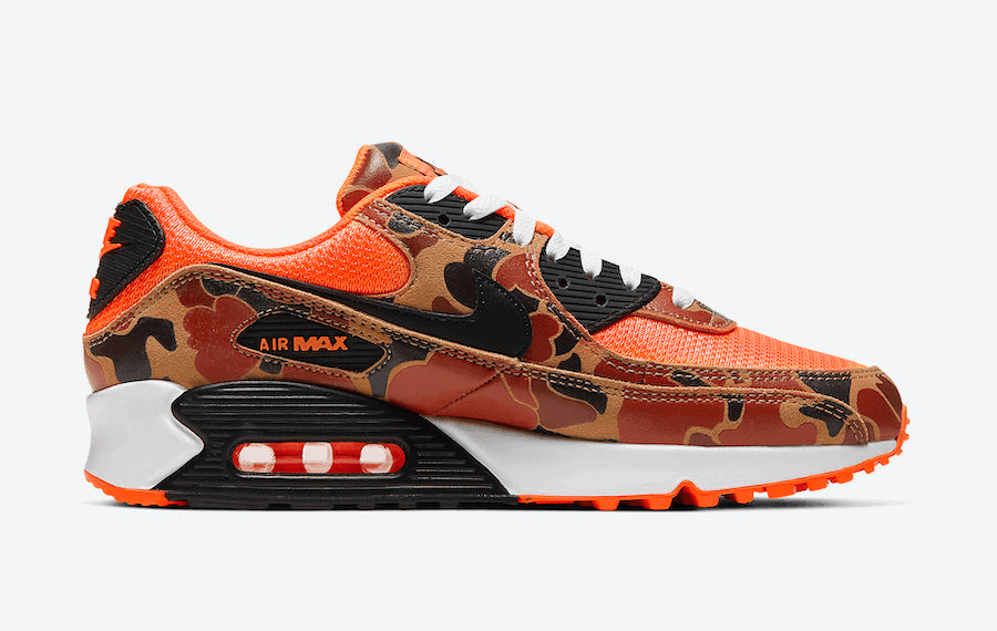 Nike Air Max 90 "Orange Duck Camo"