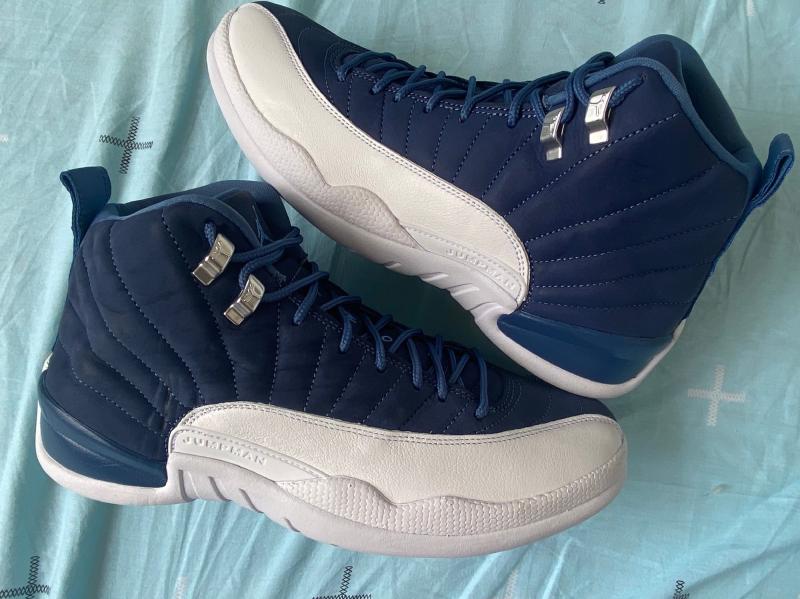 Air Jordan 12 Indigo Stone Blue 2020