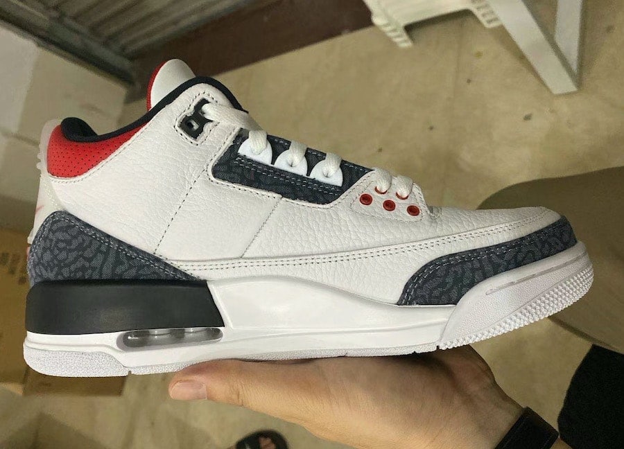Air Jordan 3 Se Denim Fire Red