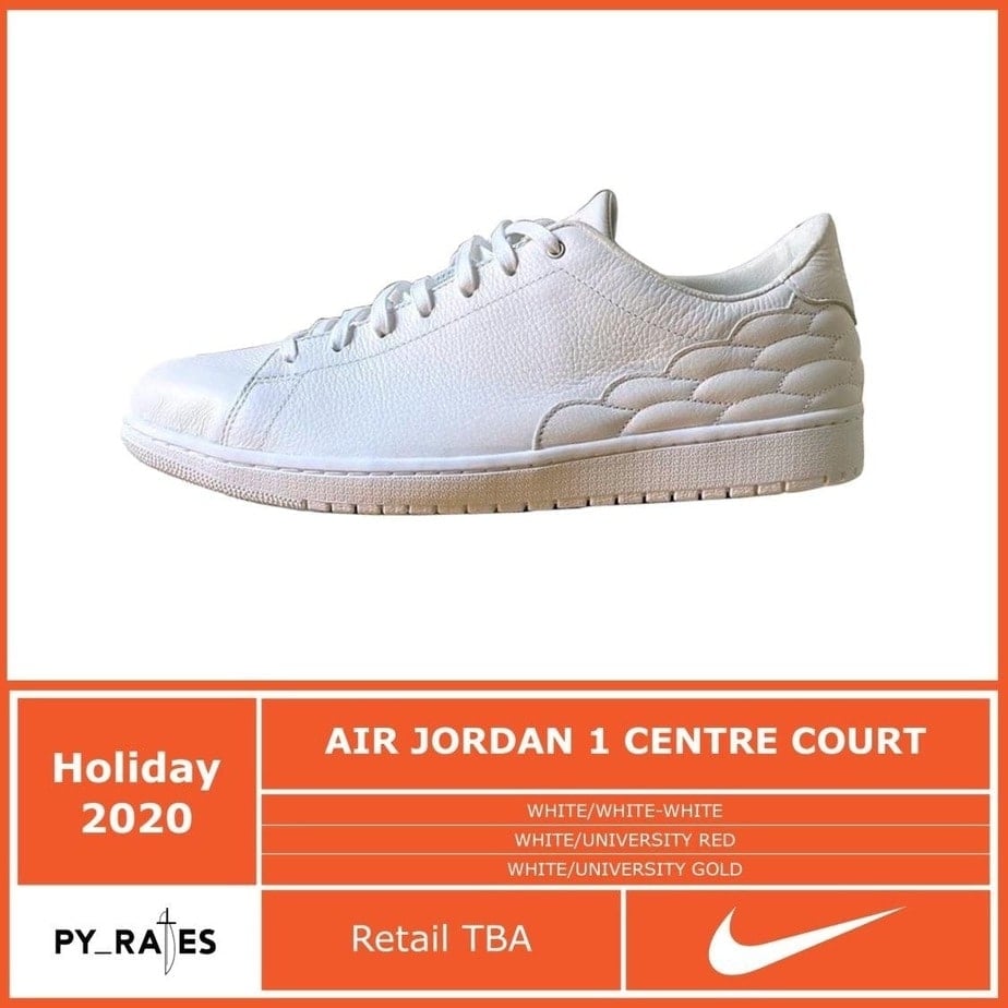Air Jordan Centre Court "White on White" Releasing Before Christmas