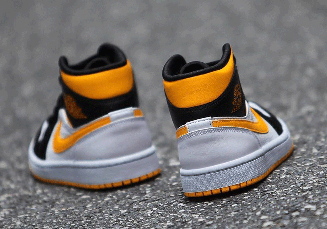 Detailed Look: Air Jordan 1 Mid "Laser Orange"