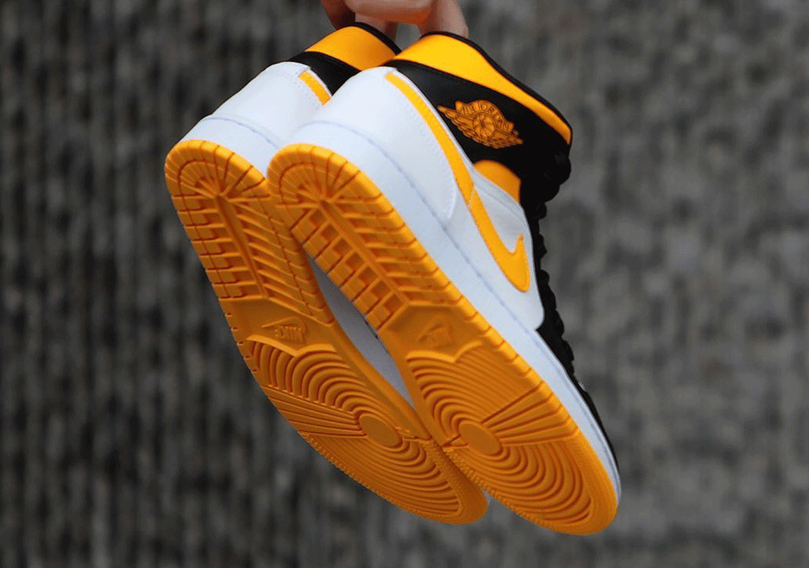 Detailed Look: Air Jordan 1 Mid "Laser Orange"
