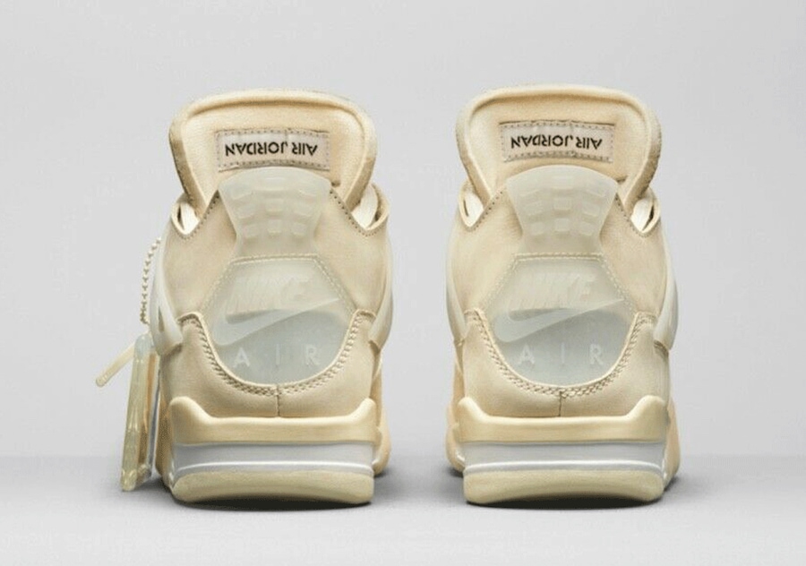 Off-White X Air Jordan 4 Sail Wmns
