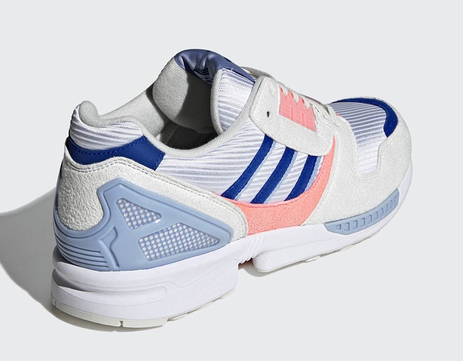 adidas Remixes the Updated ZX 8000 With Blue and Pink Detailing for Summer