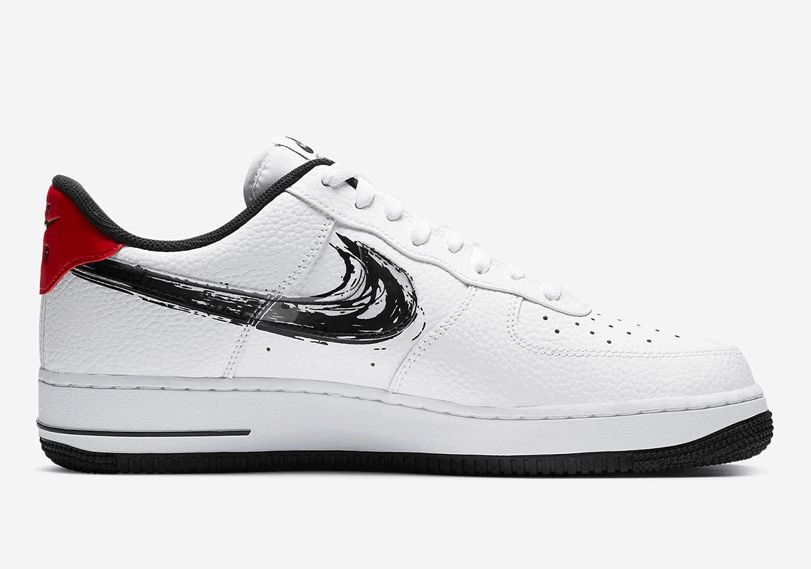 Nike Air Force 1 Low "Brushstroke Swoosh" Pack Releasing Soon