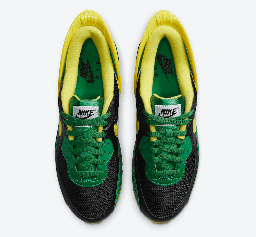Nike Air Max 90 Flyease Surfaces in Oregon Ducks Colors