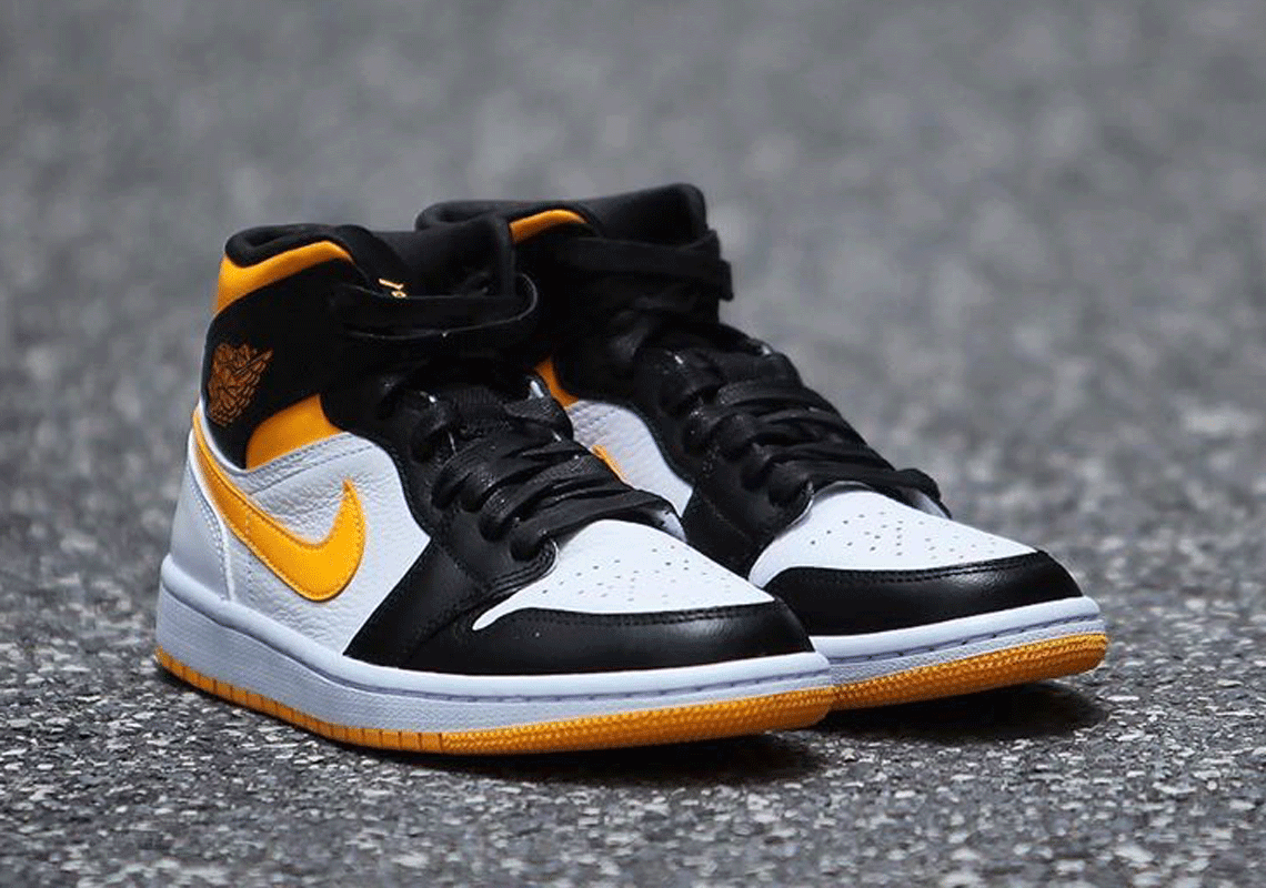 Detailed Look: Air Jordan 1 Mid "Laser Orange"