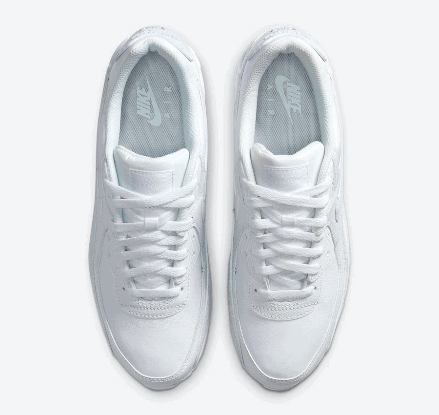 Nike Air Max 90 Opts for "Triple White"