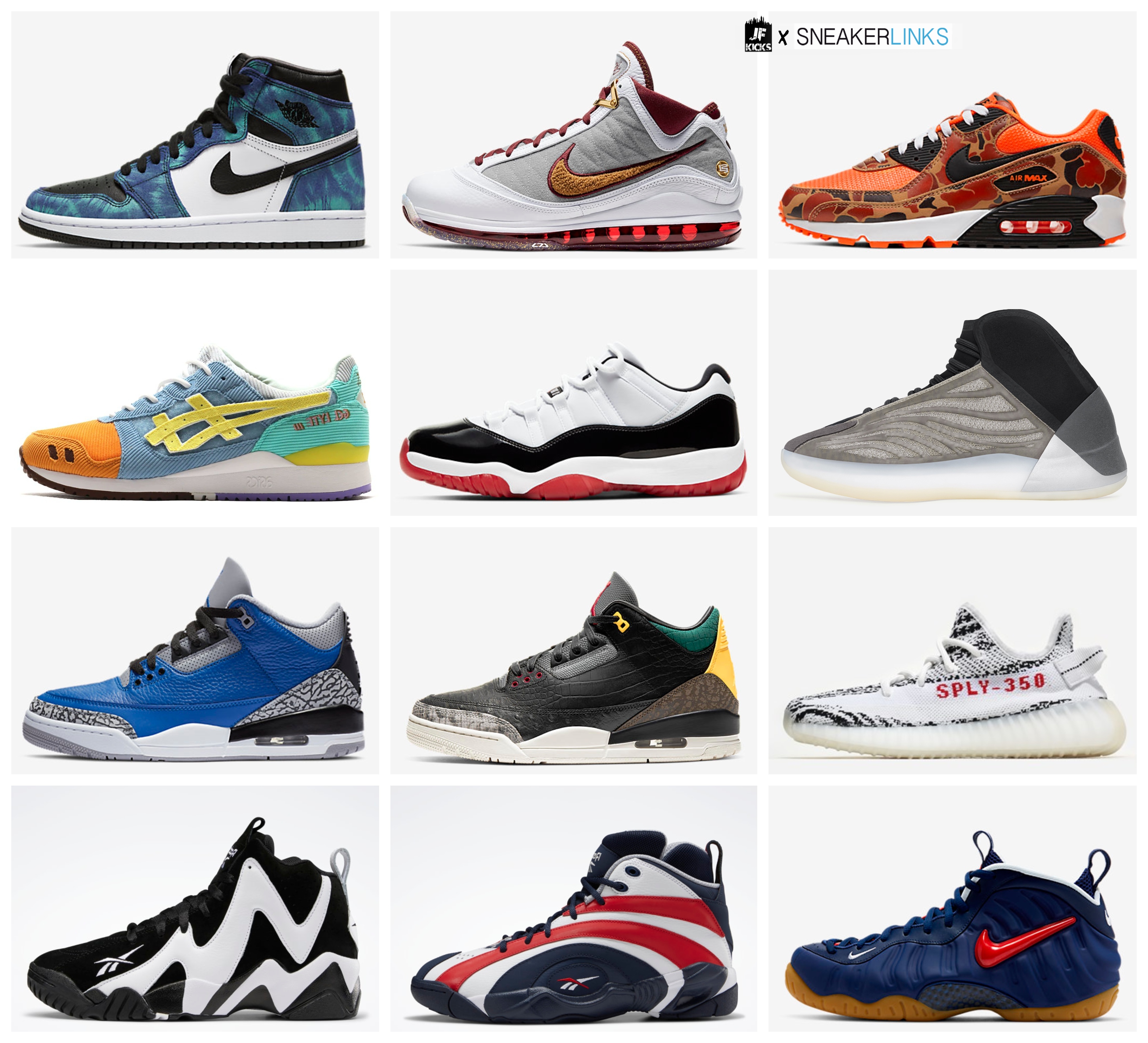 JUSTFRESHKICKS X SNEAKERLINKS WEEKEND RELEASE RUNDOWN