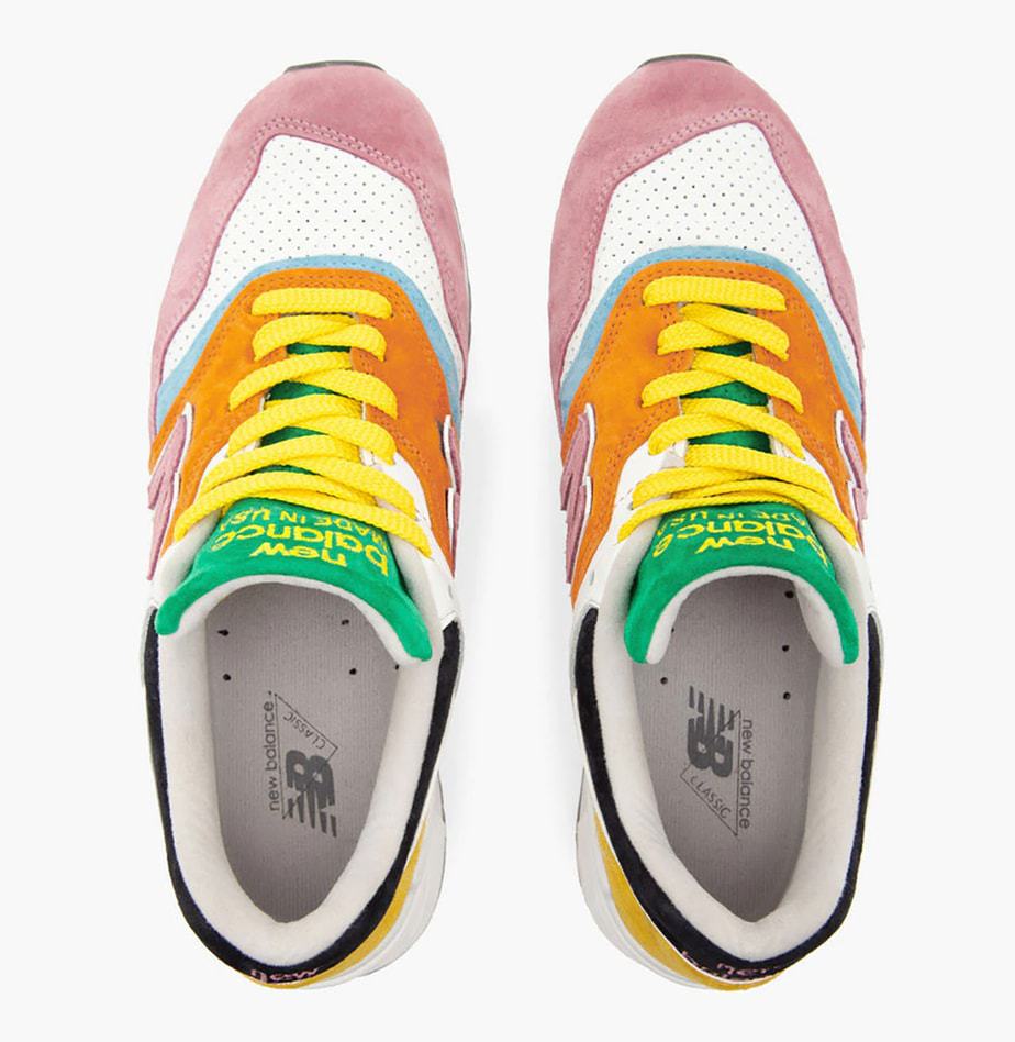 New Balance 997 Green Pink