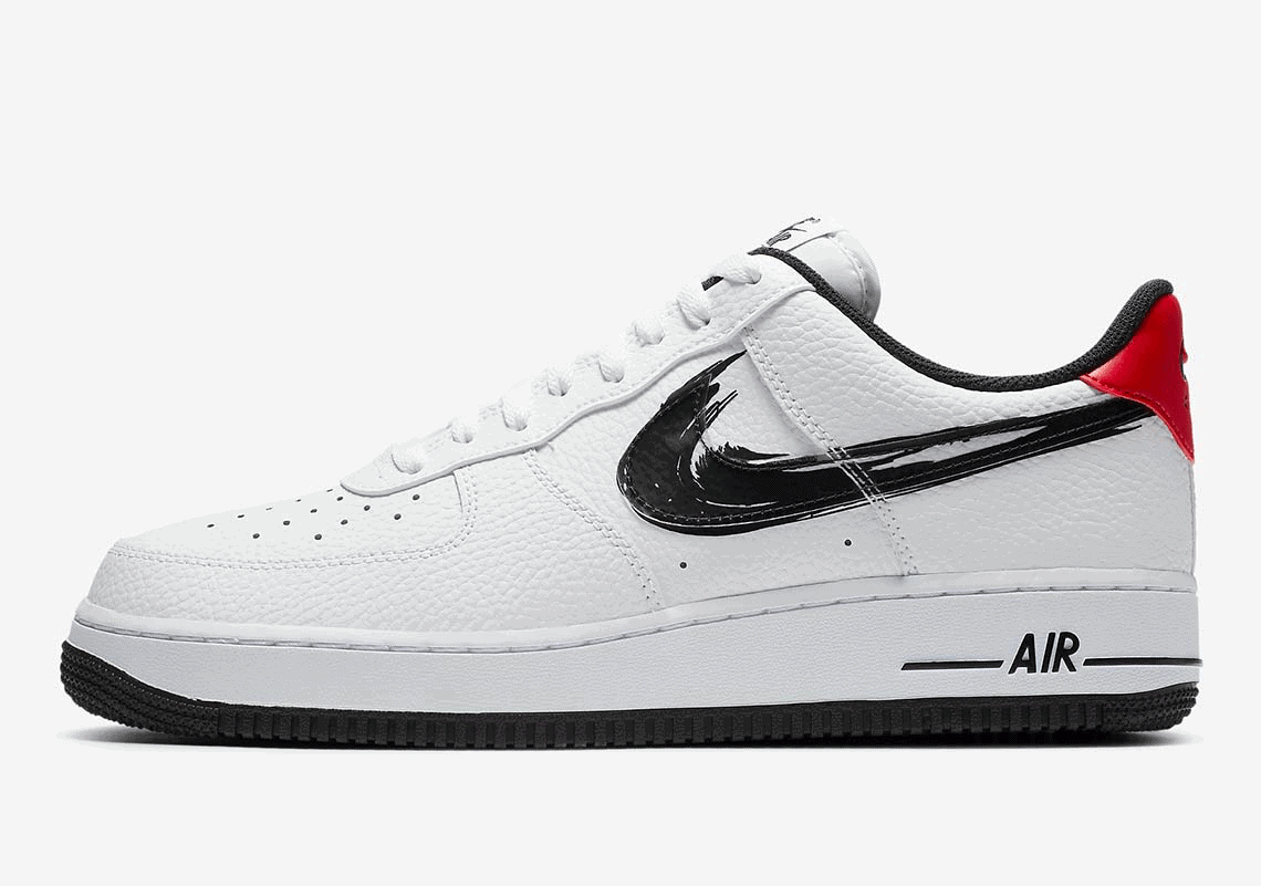 Nike Air Force 1 Low "Brushstroke Swoosh" Pack Releasing Soon